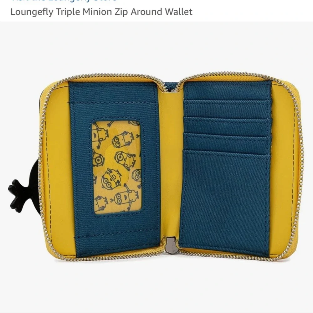 Loungefly Triple Minion Bello Mini Backpack & Wallet Set - FIRM